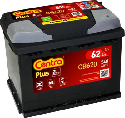 CENTRA CB620 - Стартерная аккумуляторная батарея, АКБ autosila-amz.com