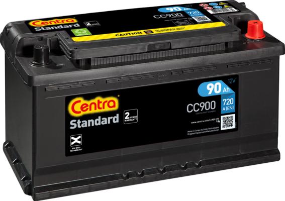 CENTRA CC900 - Стартерная аккумуляторная батарея, АКБ autosila-amz.com