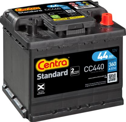 CENTRA CC440 - Стартерная аккумуляторная батарея, АКБ autosila-amz.com