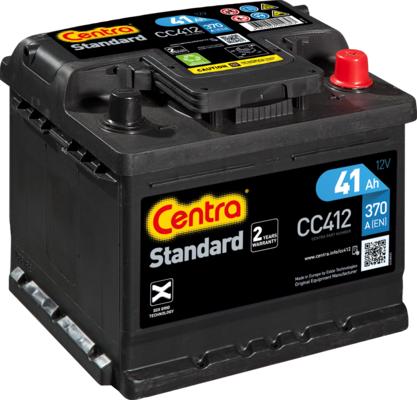 CENTRA CC412 - Стартерная аккумуляторная батарея, АКБ autosila-amz.com