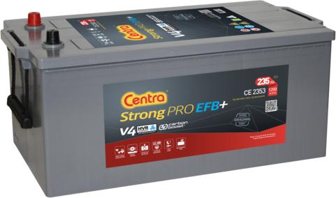 CENTRA CE2353 - Стартерная аккумуляторная батарея, АКБ autosila-amz.com