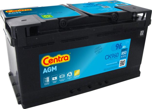 CENTRA CK960 - Стартерная аккумуляторная батарея, АКБ autosila-amz.com