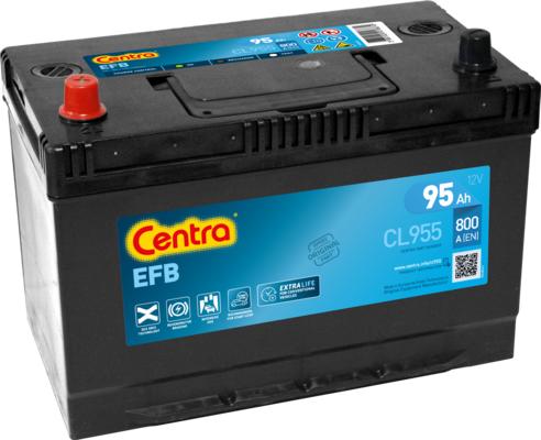 CENTRA CL955 - Стартерная аккумуляторная батарея, АКБ autosila-amz.com