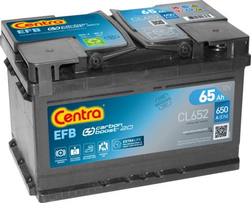 CENTRA CL652 - Стартерная аккумуляторная батарея, АКБ autosila-amz.com