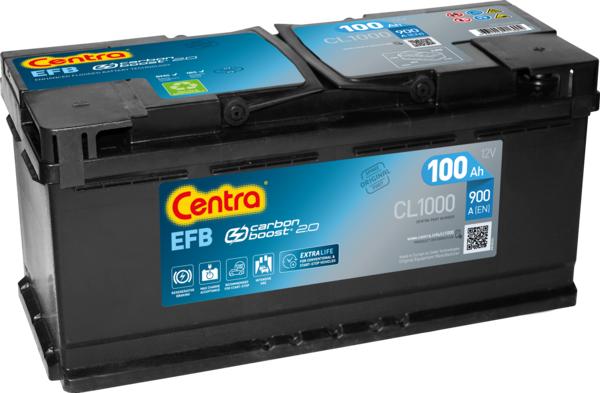 CENTRA CL1000 - Стартерная аккумуляторная батарея, АКБ autosila-amz.com