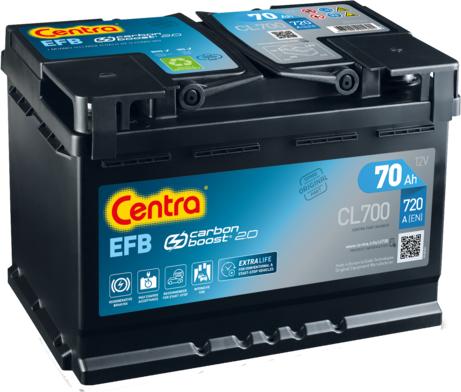 CENTRA CL700 - Стартерная аккумуляторная батарея, АКБ autosila-amz.com