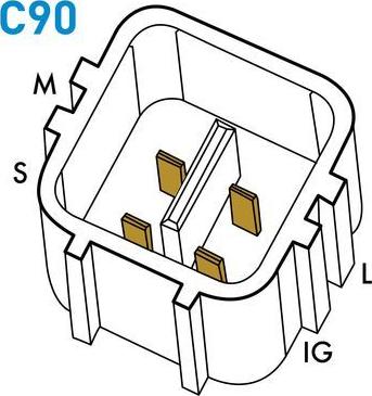 Cevam 40261 - Генератор autosila-amz.com