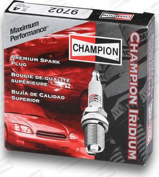 Champion 9702 - Свеча зажигания autosila-amz.com