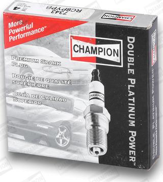 Champion 7343 - Свеча зажигания autosila-amz.com