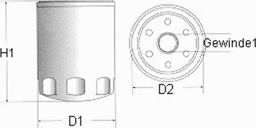 Champion B101/606 - Масляный фильтр autosila-amz.com