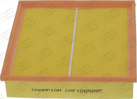 Champion CAF100588P - Воздушный фильтр, двигатель autosila-amz.com