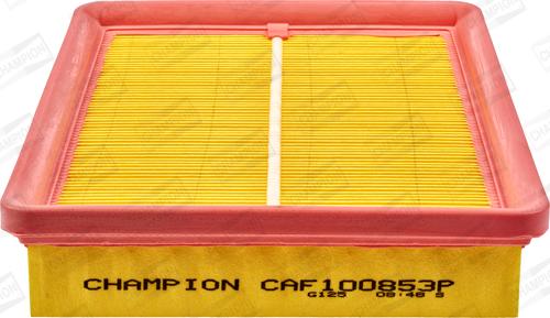 Champion CAF100853P - Воздушный фильтр, двигатель autosila-amz.com