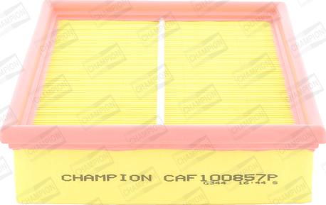 Champion CAF100857P - Воздушный фильтр, двигатель autosila-amz.com