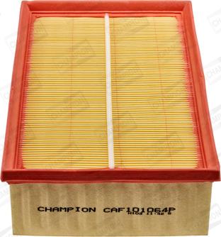 Champion CAF101064P - Воздушный фильтр, двигатель autosila-amz.com