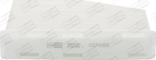 Champion CCF0303 - Фильтр воздуха в салоне autosila-amz.com