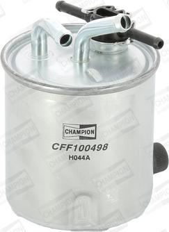 Champion CFF100498 - Топливный фильтр autosila-amz.com