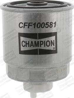Champion CFF100581 - Топливный фильтр autosila-amz.com