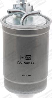 Champion CFF100114 - Топливный фильтр autosila-amz.com