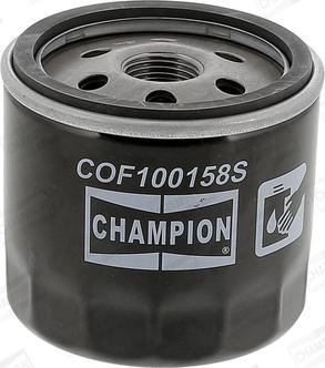 Champion COF100158S - Масляный фильтр autosila-amz.com