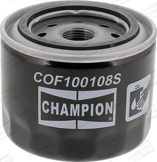 Champion COF100108S - Масляный фильтр autosila-amz.com