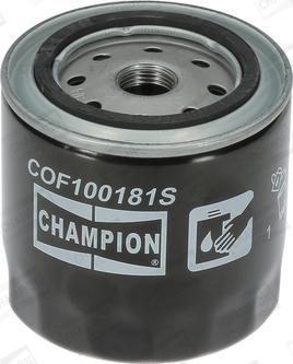 Champion COF100181S - Масляный фильтр autosila-amz.com