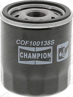 Champion COF100138S - Масляный фильтр autosila-amz.com