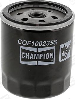 Champion COF100235S - Масляный фильтр autosila-amz.com