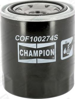 Champion COF100274S - Масляный фильтр autosila-amz.com
