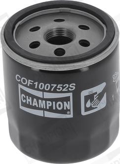 Champion COF100752S - Масляный фильтр autosila-amz.com