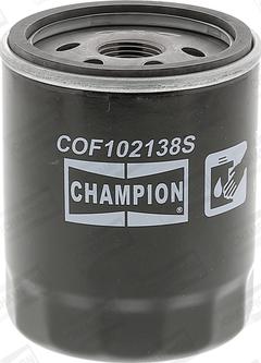 Champion COF102138S - Масляный фильтр autosila-amz.com