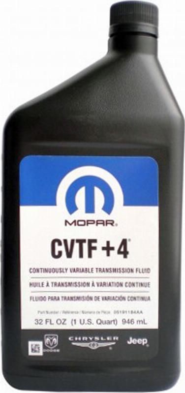 Chrysler 05191184AA - CHRYSLER MOPAR CVTF Жидкость трансмис. для вариаторов (пластик/США) (0,946L) autosila-amz.com