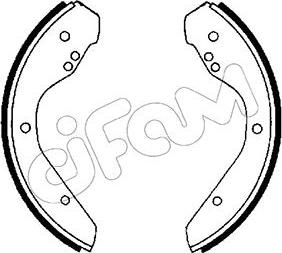 Cifam 153-460 - Комплект тормозных колодок, барабанные autosila-amz.com