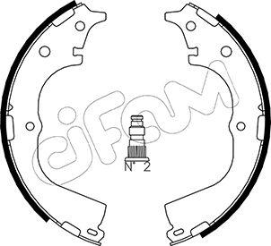 Cifam 153-426 - Комплект тормозных колодок, барабанные autosila-amz.com