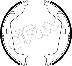 Cifam 153-479 - Комплект тормозов, ручник, парковка autosila-amz.com