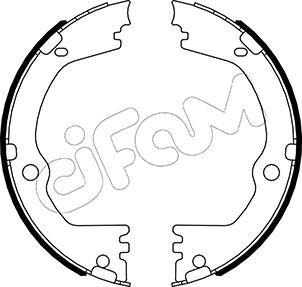 Cifam 153-532 - Комплект тормозов, ручник, парковка autosila-amz.com