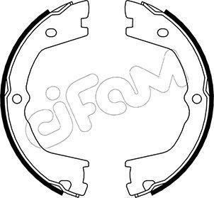 Cifam 153-086 - Комплект тормозов, ручник, парковка autosila-amz.com