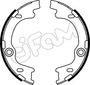 Cifam 153-185 - Комплект тормозов, ручник, парковка autosila-amz.com