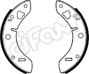 Cifam 153-377 - Комплект тормозных колодок, барабанные autosila-amz.com