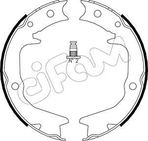 Cifam 153-265 - Комплект тормозов, ручник, парковка autosila-amz.com