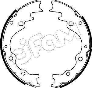 Cifam 153-202 - Комплект тормозных колодок, барабанные autosila-amz.com