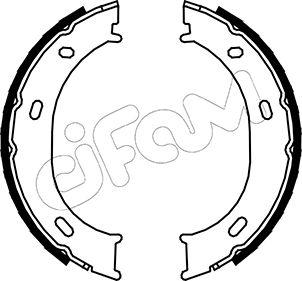 Cifam 153-239 - Барабанные тормозные колодки autosila-amz.com