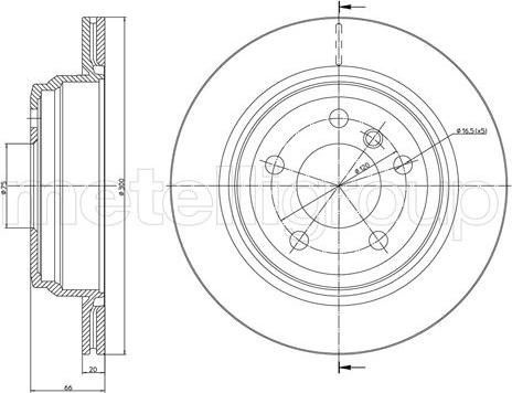 Cifam 800-1453C - Тормозной диск autosila-amz.com