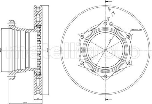 TRW 6063345 - Тормозной диск autosila-amz.com