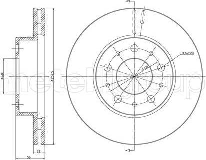 Cifam 800-200 - Тормозной диск autosila-amz.com