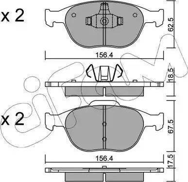 RIDER RD.3323.DB1532 - Тормозные колодки, дисковые, комплект autosila-amz.com