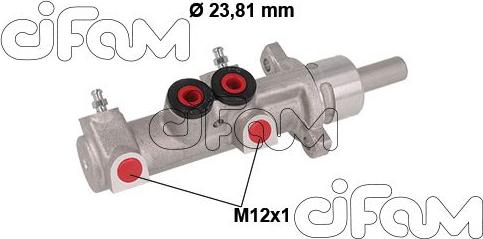 Cifam 202-901 - Главный тормозной цилиндр autosila-amz.com