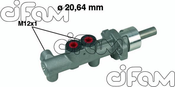 Cifam 202-400 - Главный тормозной цилиндр autosila-amz.com