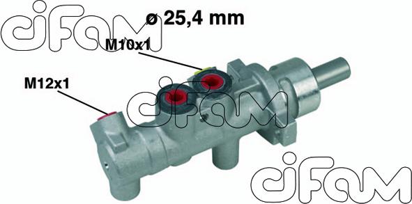 Cifam 202-414 - Главный тормозной цилиндр autosila-amz.com