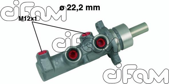 Cifam 202-479 - Главный тормозной цилиндр autosila-amz.com