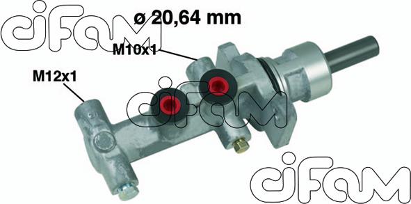 Cifam 202-553 - Главный тормозной цилиндр autosila-amz.com